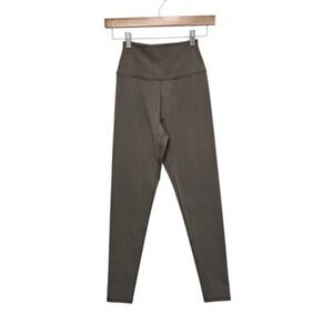 Spiritual Gangster Pants‎ Womens XS Olive Green High Rise Leggings Yoga Athletic